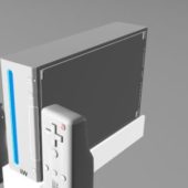 Wii Console Device With Remote