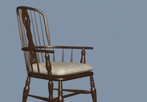 Furniture Windsor Chair With Arms