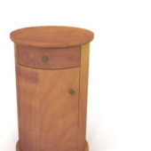 Cylinder Wine Cabinet Furniture
