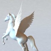 Winged Horse Statue | Animals