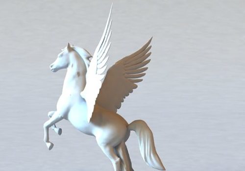 Winged Horse Statue | Animals