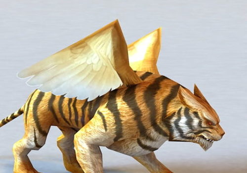 Winged Tiger | Animals