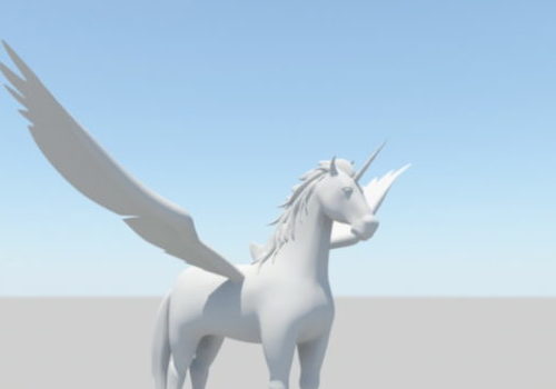 Wing Unicorn Horse