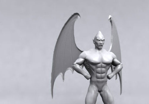 Winged Demon Character