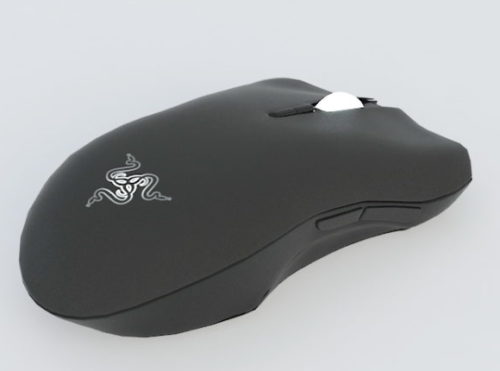 Black Wireless Mouse Pc