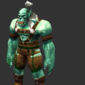 Wow Orc Male Game Character