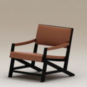 Furniture Wood Club Chair