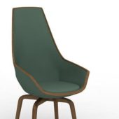 Wood Base Egg Chair | Furniture
