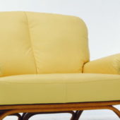 Wood Base Upholstered Loveseat Living Room | Furniture