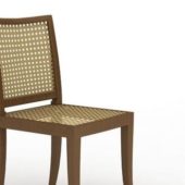 Wood Base Wire Side Chair | Furniture