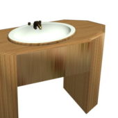 Furniture Wood Bathroom Vanity
