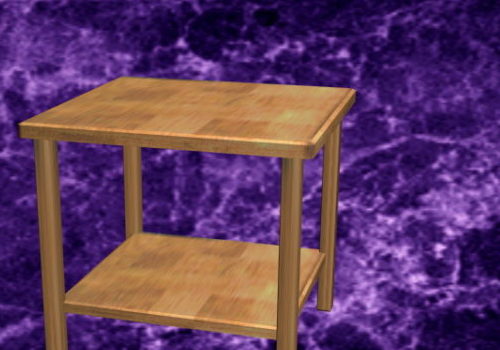 Home Furniture Wood Bedside Table