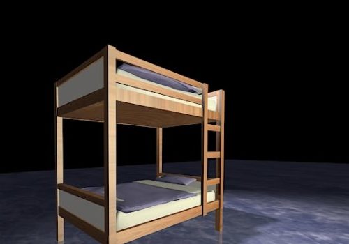 Home Furniture Wood Bunk Beds With Stairs