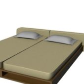 Wood Platform Bed | Furniture