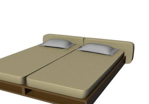 Wood Platform Bed | Furniture