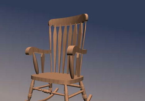 Home Wood Furniture Rocking Chair