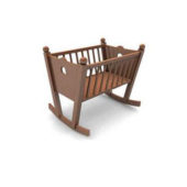 Wood Rocking Crib | Furniture