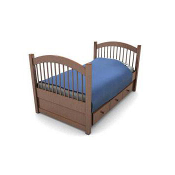 Wood Single Storage Bed | Furniture