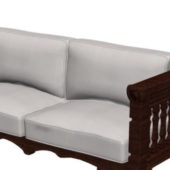 Sofa Settee Wood Frame | Furniture
