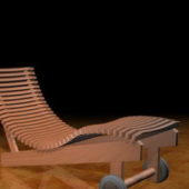 Wood Furniture Sun Lounger