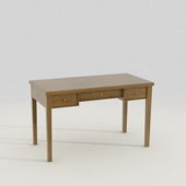 Wood Writing Table Modern | Furniture
