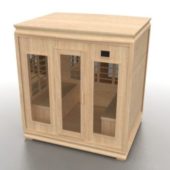 Wooden Sauna Room Design