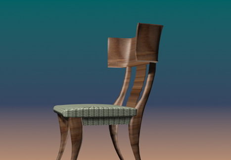 Wooden Style Accent Chair