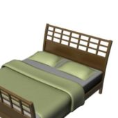 Wooden Bed With Headboard And Footboard | Furniture