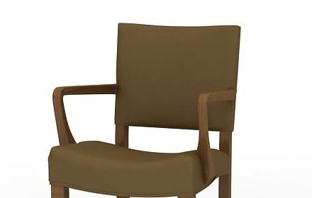 Dining Armchair Brown Color