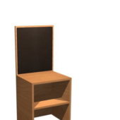 Wooden Frame Minimalist Chair | Furniture
