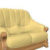 Living Room Wooden Sofa Settee | Furniture