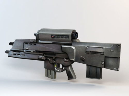 Xm29 Assault Rifle Gun