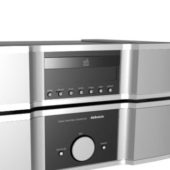 Electronic Hi-fi Amplifier And Cd Player