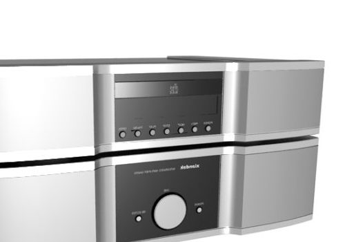 Electronic Hi-fi Amplifier And Cd Player