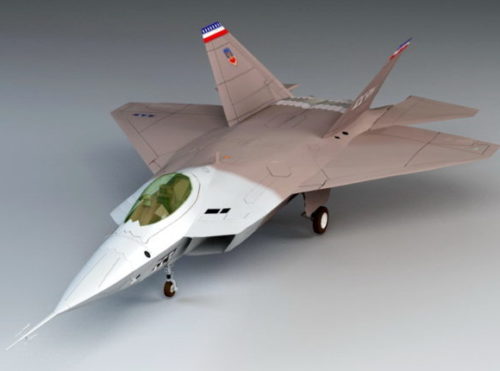 Aircarft Yf22 Fighter