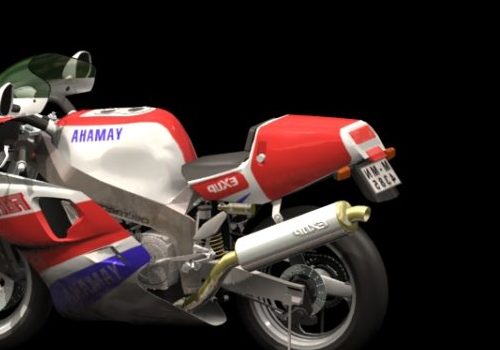 Motorcycle Yamaha Fz750 Sport