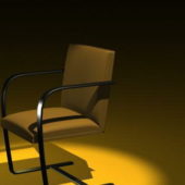 Yellow Cantilever Chair | Furniture