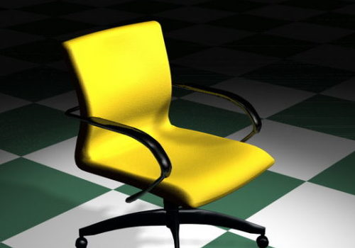 Furniture Yellow Office Chair