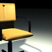Yellow Revolving Chair | Furniture