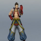 Character Young Guy Fighter