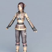 Young Mage Apprentice Game Character