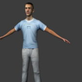Young Man In T Pose | Characters