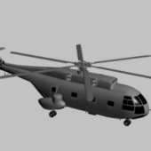 Military Z-8 Helicopter