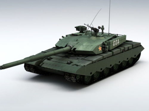 Military Ztz99 Tank
