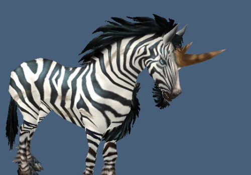 Zebra Unicorn Animal