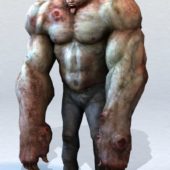 Zombie Hulk Character