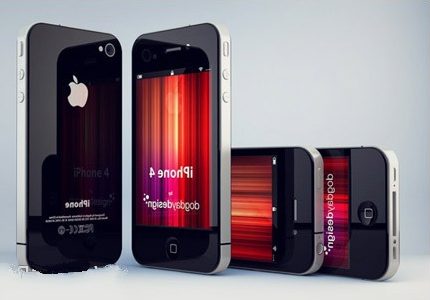 Black Apple Iphone 4 Design