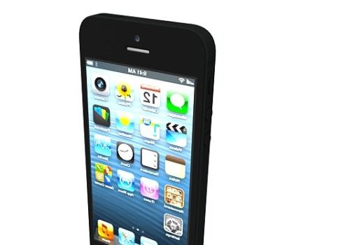 Iphone 5 Black Phone