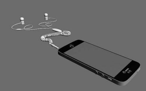 Apple Iphone 5 With Headphone