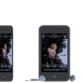 Apple Ipod Touch With Earphone